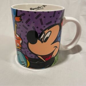 Romero Britto Enesco Disney Happy Birthday Mug